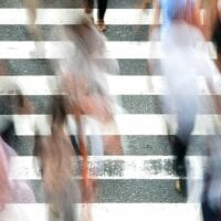 With the new law, California pedestrians will now legally be able to enter the crosswalk after the countdown timer has begun.