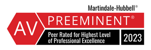 Preeminent - Peer Rated for Highest Level of Professional Excellence